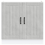 Sink Base Cabinet Lucca Concrete Grey Engineered Wood 853691