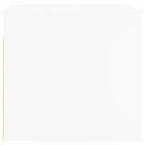 Wall Cabinets with Glass Doors 2 pcs White 68.5x37x35 cm 836498