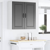Wall Cabinet PORTO Black 80 x 31 x 80 cm Engineered Wood 885406