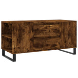Coffee Table Smoked Oak 102x44.5x50 cm Engineered Wood 831009