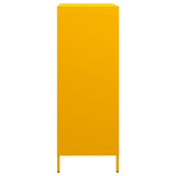 Highboard Mustard Yellow 68x39x103.5 cm Steel 851409