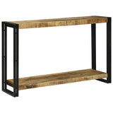 Console Table Brown 120 x 33 x 75 cm Solid Mango Wood 4104733