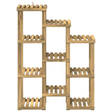 Plant Stand White 85 x 30 x 114.5 cm Solid Acacia Wood 903107