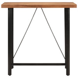 Bar Table 110x55x107 cm Solid Wood Acacia and Iron 356370