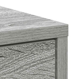 Sideboard with Drawers and Doors Grey Sonoma 70.5x34x74.5 cm 861846