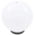 LED Bowl Lamps 4 pcs Spherical 25 cm PMMA 277142