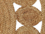 Area Rugs Natural 150 cm Jute 42010801
