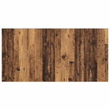 Headboard with Cabinet 3 pcs Old Wood Engineered Wood 3415675
