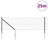 Welded Wire Fence with Spikes 25 x 0.6 m 3350667