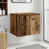 Wall-mounted Bathroom Cabinet Old Wood 62.5 x 44.5 x 50 cm 890480