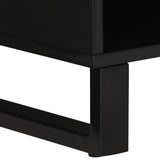 TV Cabinet 100x33x46 cm Solid Wood Mango&Engineered Wood 351966