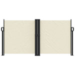 Retractable Side Awning Cream 120x1200 cm 4004790