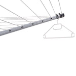 ZNTS Leifheit Rotary Clothesline LinoPush 500 Schwarz 85360 415745