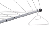 ZNTS Leifheit Rotary Clothesline LinoPush 500 Schwarz 85360 415745