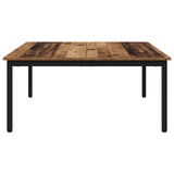Coffee Table Old Wood 100 x 100 x 45 cm Engineered Wood 892588