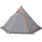 Camping Tent Tipi 5-Person Grey Waterproof 4009409