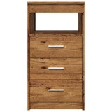 Drawer Cabinet Old Wood 40x50x76 cm Engineered Wood 856004