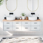 Bathroom Countertop 180x60x cm Untreated Solid Wood 3156072