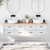 Bathroom Countertop 180x60x cm Untreated Solid Wood 3156072