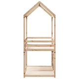 Bunk Bed without Mattress 90x190 cm Single Solid Wood Pine 3282124