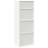 Storage Cabinet 2 pcs White 60 x 40 x 160 cm Steel Lockable 3438752