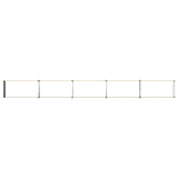 Raised Garden Bed Natural 400 x 40 x 24 cm cold-rolled steel 8006351