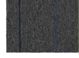 Carpet Tile Medium Grey with Stripes 50 x 50 cm 36 pcs 42032443