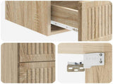 Wall-Mounted Bedside Cabinet Sonoma Oak 33 x 34.5 x 40 cm 897959