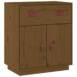 Sideboard Honey Brown 65.5x40x75 cm Solid Wood Pine 820130