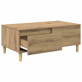 Coffee Table Artisan Oak 90 x 50 x 35 cm Engineered Wood 881193