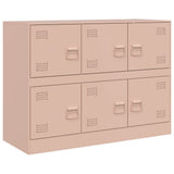 Sideboard Pink 99x39x73 cm Steel 841794