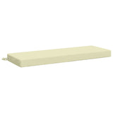 2-Piece Bench Cushions SOEST 2 pcs 100% Polyester Cream 949695