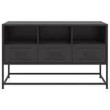 TV Cabinet Black 100.5x39x60.5 cm Steel 846542