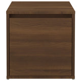 Box Drawer Brown Oak 40.5x40x40 cm Engineered Wood 820519