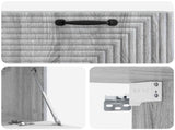 Wall-Mounted TV Cabinet Grey Sonoma 78.5 x 31 x 30 cm 898721