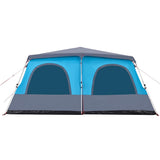 Family Tent Dome 8-Person Blue Quick Release 4004237