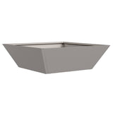 Garden Planter 5 pcs Rusty 50 x 50 x 15 cm Weathering Steel 873837