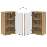 Bathroom Furniture Set Artisan Oak Engineered wood, Metal 3393122