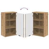 Bathroom Furniture Set 4 pcs Artisan Oak Engineered wood, Metal 3393122