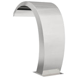 Pool Fountain Silver 60 x 30 x 70 cm Stainless Steel 42039241