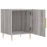 Bedside Cabinets 2 pcs Grey Sonoma 40x40x50 cm Engineered Wood 827545
