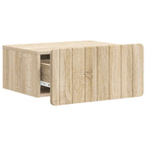 Wall-Mounted Bedside Cabinet 2 pcs Sonoma Oak 49 x 34.5 x 24 cm 898280