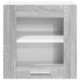 Hanging Cabinet with Storage 2 pcs Grey Sonoma 40 x 31 x 40 cm 884205
