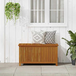 Garden Storage Box 113x50x58 cm Solid Acacia Wood 316678