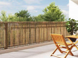 Bamboo Fence Natural 600 x 125 cm Bamboo 42006523