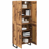 Highboard Old Wood 69.5 x 34 x 180 cm Engineered Wood 3415699