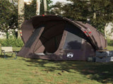 Fishing Tent 5-Person Brown Waterproof 4009393
