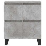 Sideboards 2 pcs Concrete Grey Engineered Wood 3190185