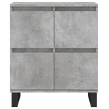 Sideboards 2 pcs Concrete Grey Engineered Wood 3190185