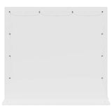 Vanity Mirror White 60 x 55 x 18 cm Glass and Engineered wood 868285